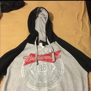 Size L Budweiser hoodie